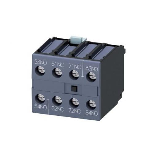 Siemens Pomocný kontakt 2 NC/2 NO 4 Zaklapávací montáž, rozsah: 3RH1921 s Šroub 10 A 17V dc
