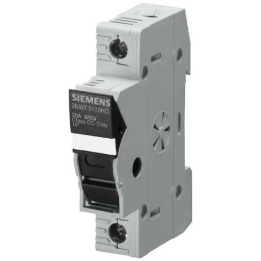 Držák pojistek s montáží na lištu DIN 30 A 600 V ac Siemens 1pólový