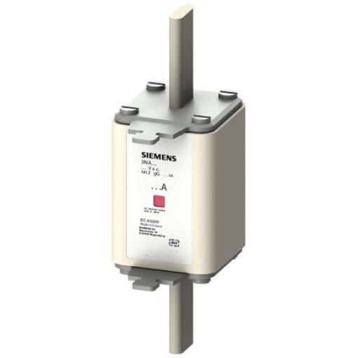 Pojistka s centrovanými vývody 100A NH2 F gG Siemens 500V ac