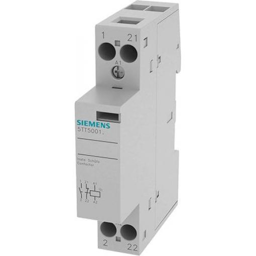 Siemens Stykač napětí ve vinutí 230V ac 1pólový 20 A 250V 0.0017 kW s 1 NO/1 NC kontakty 230V ac Reverzační, rozsah: