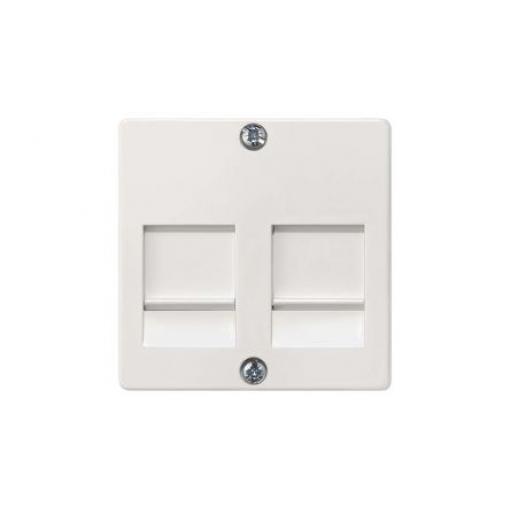 Čelní deska, řada: DELTA RJ45 Bílá Siemens
