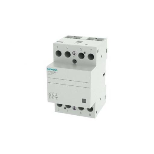 Siemens Stykač napětí ve vinutí 230V ac 4pólový 40 A 440V 0.004 kW s 4 NO kontakty 230V ac Reverzační, rozsah: INSTA 4P