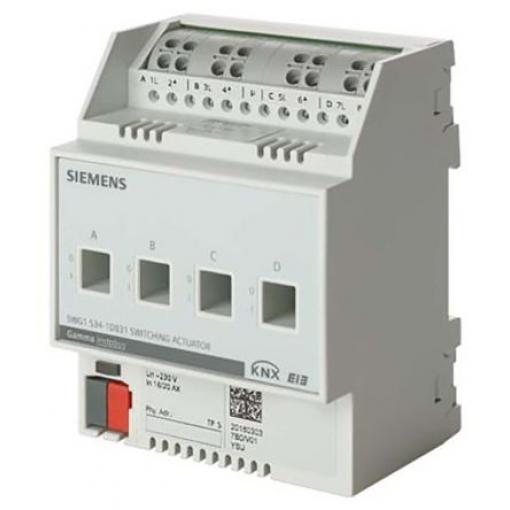 Siemens Regulátor osvětlení, rozsah: 5WG1534, typ řadiče: Ovladač spínače, Lišta DIN montáž, 230 V