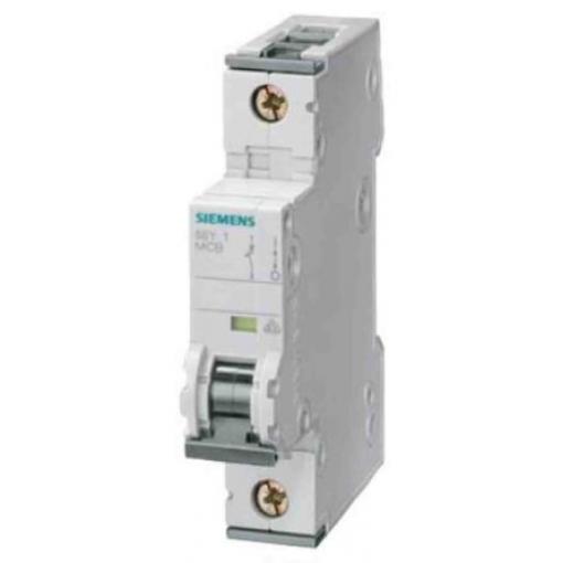 Siemens Miniaturní jistič, rozsah: 5SY6 1pólový 13 A vypínací výkon 6 kA, charakteristika: Typ C, rozsah: SENTRON 400 V