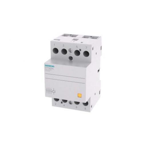 Siemens Stykač napětí ve vinutí 230V ac 4pólový 63 A 440V 0.008 kW s 4 NO kontakty 230V ac Reverzační, rozsah: INSTA 4P
