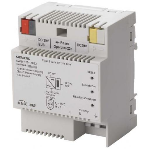 Siemens Napájecí zdroj na lištu DIN 5WG, počet výstupů: 5 Napájecí zdroj 230V ac 640 mA 29V dc 18.5 W