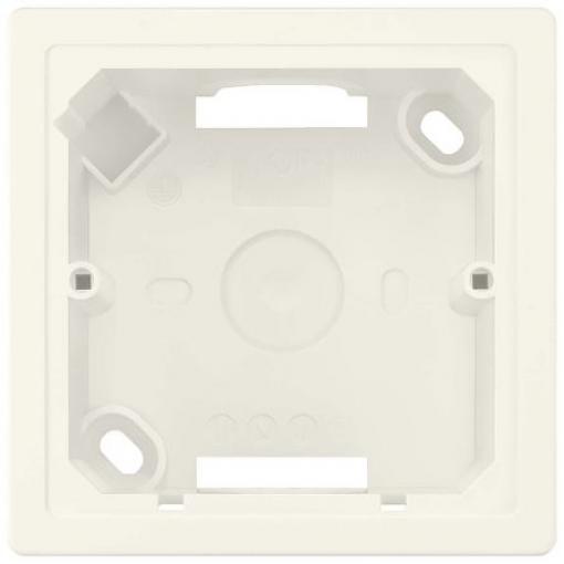 Instalační krabice DELTA 42.5 mm Lesklý Termoplast Bílá 42.5mm Siemens IP20 Povrch 42.5 mm
