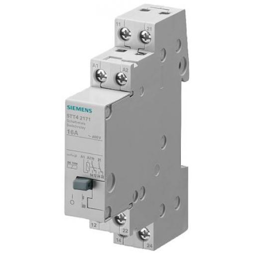 Siemens Výkonové relé DPDT Lišta DIN 4 A 24 V dc 5TT4