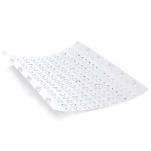 SJ5382-TRANSP 3M Polokulový Polyuretan Samolepicí nohy 6.4 mm 6.4mm