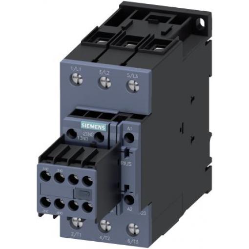Siemens 50 A 24V dc, rozsah: 3RT2