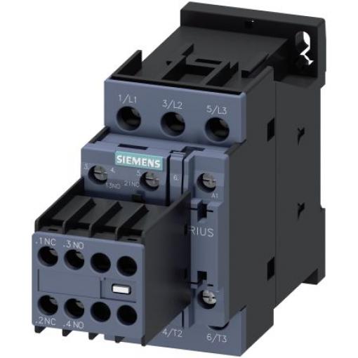 Siemens 25 A 230V ac, rozsah: 3RT2