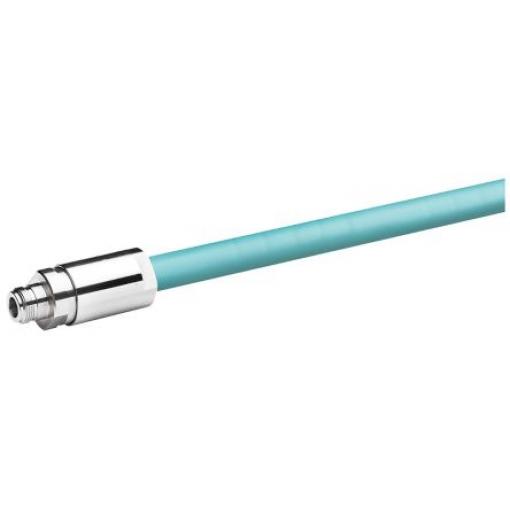 Koaxiální kabel, řada: 6XV1875 IWLAN, Tyrkysová Polyetylen, vnější průměr: 15.5 mm OD 20 m 50 Ω Siemens Bez koncovky