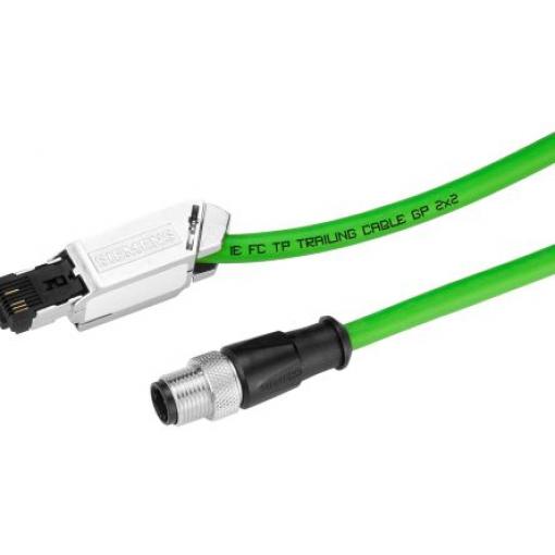 Propojovací kabel, rozsah: 6XV18, pro použití s: Pro připojení průmyslových ethernetových stanic Siemens