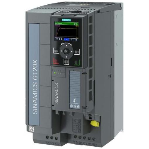 Měnič kmitočtu, řada: SINAMICS G120X 15 kW 3 200Hz 480 V ac IP20 Siemens 12 A