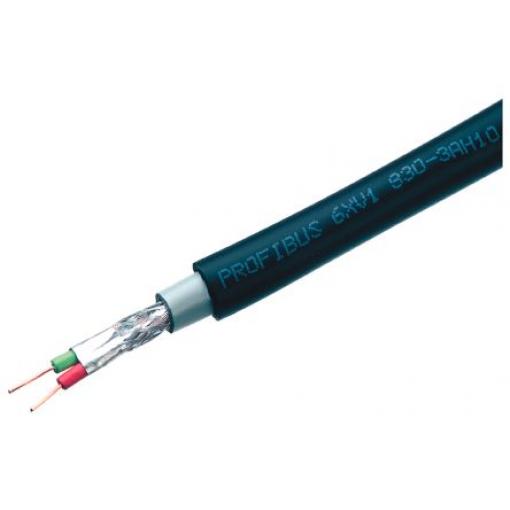 Datový kabel, řada: 6XV1830, Polyvinylchlorid, 80 V 91.6 mm², chování ohně: Nehořlavý Siemens 20 m, Černá