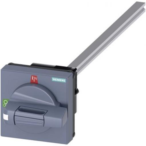 Sada rukojeťového mechanismu Šedá, řada: SENTRON, pro použití s: 3KD, 3KF, délka: 105 mm IP65 Siemens