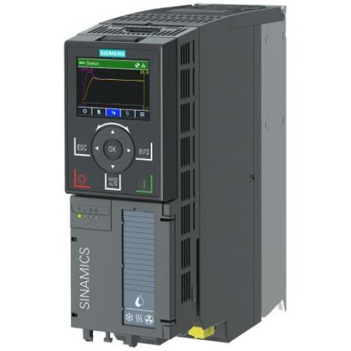Měnič kmitočtu, řada: SINAMICS G120X 3 kW 3 200Hz 480 V ac IP20 Siemens 12 A