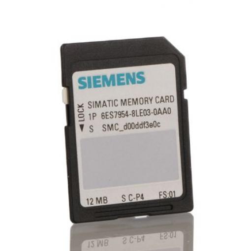 Paměťová karta, pro použití s: S7-1X00 CPU/SINAMICS Siemens, rozsah: SIMATIC