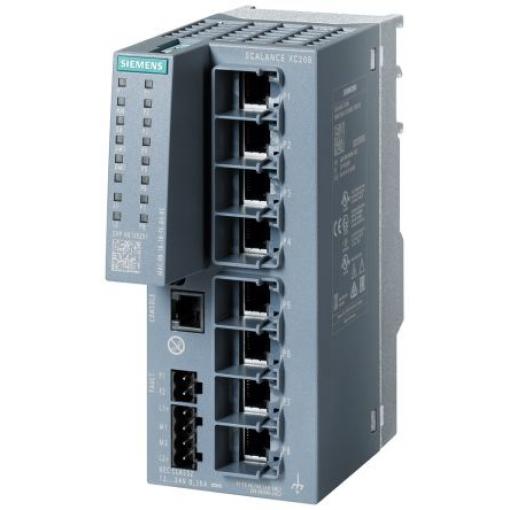 Ethernetový přepínač 8portový 100Mbps Siemens Řízený přepínač