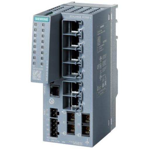 Ethernetový přepínač 8portový 100Mbps Siemens Řízený přepínač