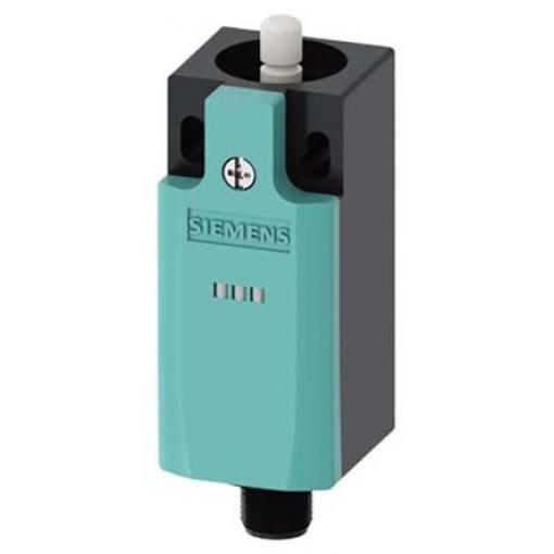 Siemens 3SE5 Kulatý plunžr Koncový spínač 1 NO/1 NC IP65 Plastové 125 V ac 4 A