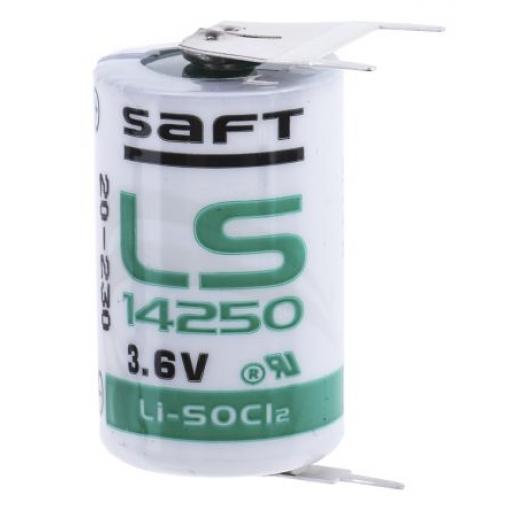1/2 baterie AA LS 14250 3.6 V Lithium-thionyl chlorid IEC 60079-11, IEC 60086-4 1.2 Ah Saft