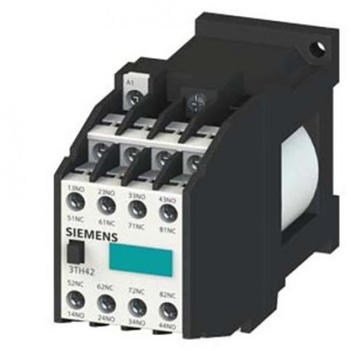Siemens Relé stykače 10 A s 5 NO, 3 NC kontakty 24V dc, rozsah: 3TH4