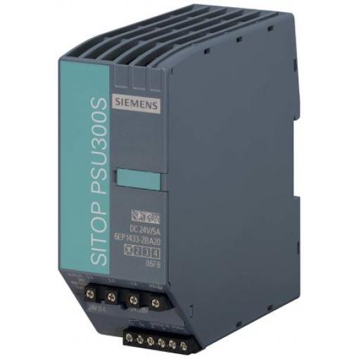 Siemens Napájecí zdroj na lištu DIN 6EP Spínaný režim 500V ac 5 A 24V dc 120 W