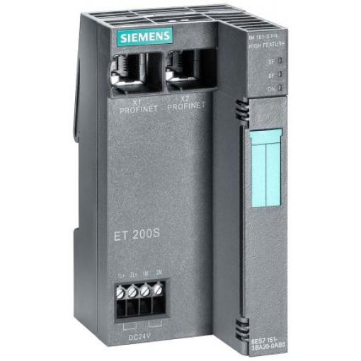 PLC – rozšiřující modul, řada: SIMATIC DP, pro použití s: ET 200S, 119.5 x 45 x 75 mm 24 V Siemens, rozsah: IM 151-3 PN