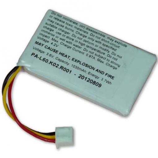Lithiová nabíjecí baterie BATT-EZTEXT 3.7 V Li-Ion 1článkový 980 mAh RF Solutions