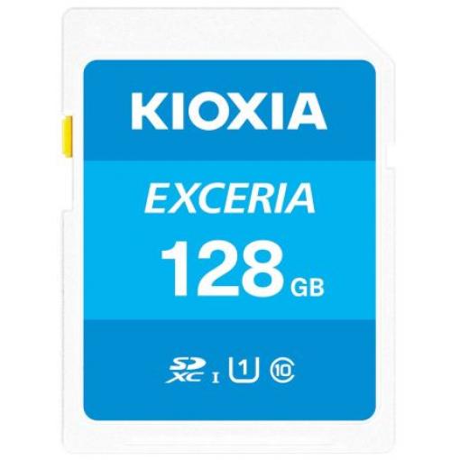 Karta SD 128 GB SD MLC KIOXIA, řada: Exceria Třída 10 85 °C -25 °C