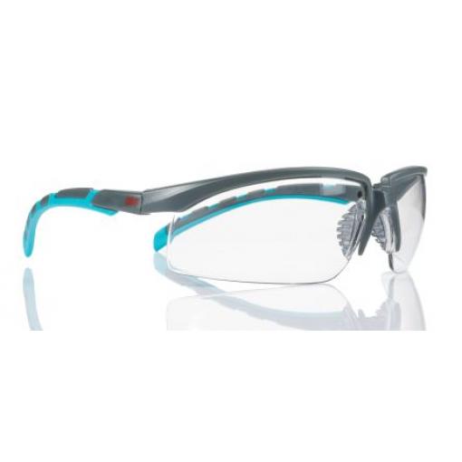 3M Ochranné brýle, řada: Solus Do mlhy, Proti poškrábání Čirá skla EN 166:2001, EN 169:2002, EN 170:2002, EN 172:1994