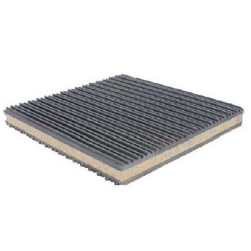 RS PRO Antivibrační rohož -50 °C až 100 °C, délka: 100 mm, šířka: 100mm, tloušťka: 22 mm, Antivibrační izolační