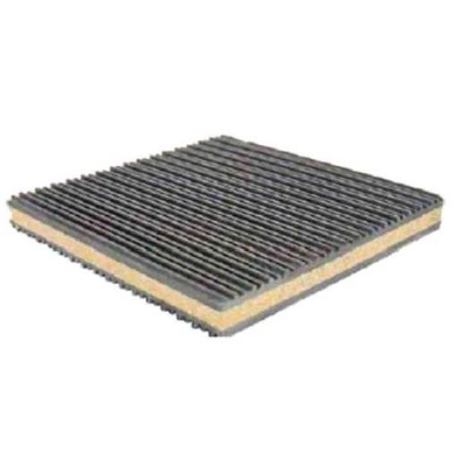 RS PRO Antivibrační rohož -50 °C až 100 °C, délka: 305 mm, šířka: 305mm, tloušťka: 22 mm, Antivibrační izolační