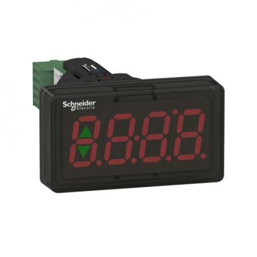 Schneider Electric Digitální panelový multifunkční měřič, řada: Harmony XB5 7segmentový displej LED, výška výřezu: 29.5