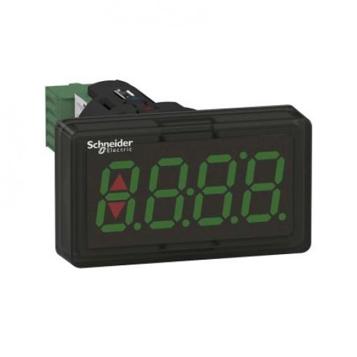 Schneider Electric Digitální panelový multifunkční měřič, řada: Harmony XB5 7segmentový displej LED, výška výřezu: 29.5