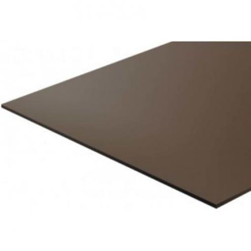 RS PRO Plastová deska, Syntetickou pryskyřicí pojený papír barva Hnědá, délka: 420 mm, šířka: 297 mm, tloušťka: 3 mm,