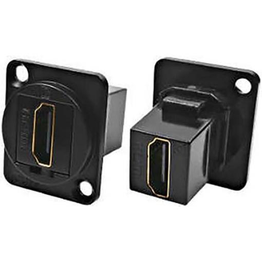 RS PRO Průchozí konektor HDMI, číslo řady: CP, Type A Vnitřní, počet kontaktů: 2, orientace těla: Rovný