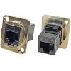 Konektor RJ45, řada: Feedthrough, počet portů: 1portový FTP RJ45 Cat5e, Protáhněte konektor RS PRO