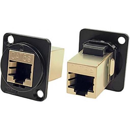 Konektor RJ45, řada: CP, počet portů: 1portový Stíněné RJ45 Cat5e, Protáhněte konektor RS PRO
