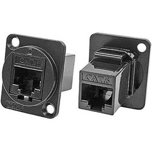 Konektor RJ45, řada: CP, počet portů: 1portový RJ45 Kat6, Protáhněte konektor RS PRO