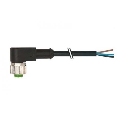 Kabel ovladače snímače, A: Vnitřní, A: M12 3, B: Volný konec, 250V, IP66K, IP67, IP65, řada: 7000 Murrelektronik Limited