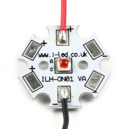 Pole LED, řada: P2720 IHH-OG01-HYRE-SC231-WIR200. barva Červená 1 825 mW Intelligent LED Solutions 960 mW