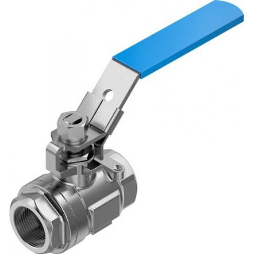 Kulový ventil, Nerezová ocel VZBE-1-T-63-D-2-M-V15V15 Festo NPT NPT