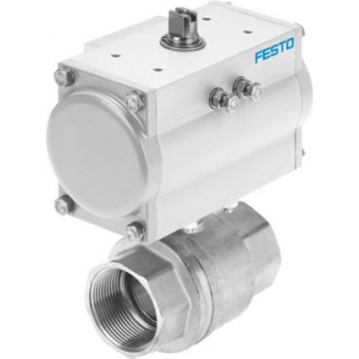 Ventil spneumatickým pohonem VZBM-A-3/4"-RP-25-D-2-B2-PA10 Kulička Festo