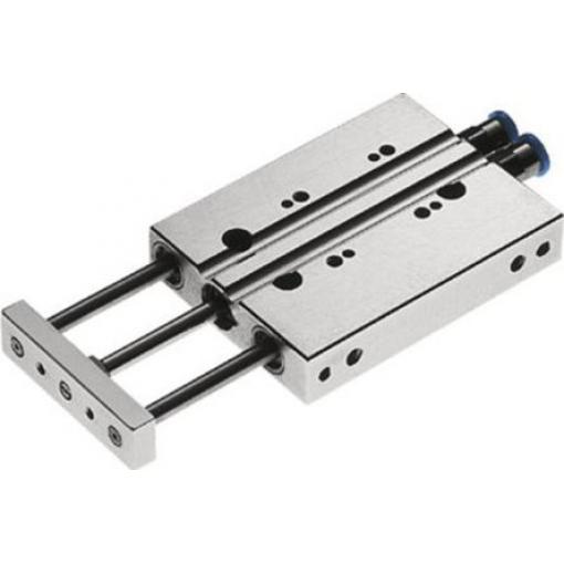 Pneumatický válec s vedením DFC-10-30-P-A-KF, řada: DFC-10-30-P-A-KF Festo, vývrt: 10 mm, délka: 30 mm Dvojčinný
