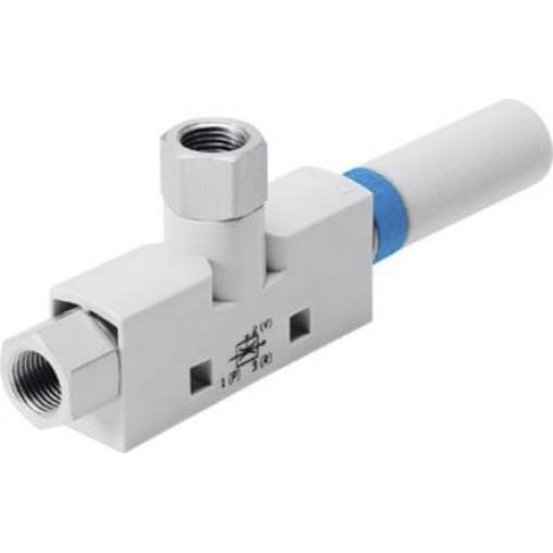 Vývěva, řada: VN-05-H-T3-PI4-VI4-RO1 s 0.45 mm tryskou 4.5 bar 6.2 L/min Festo