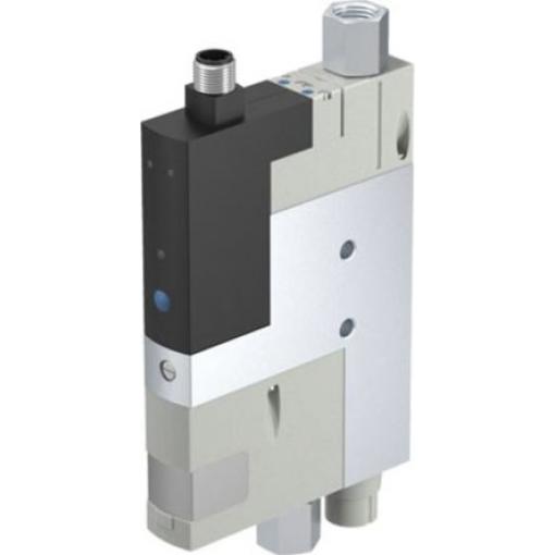 Vývěva, řada: OVEM-10-H-B-GO-CE-N-1P s 0.95 mm tryskou 3.5 bar 19.5 L/min Festo