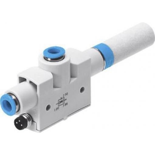 Vývěva, řada: VN-10-H-T4-PQ2-VQ2-O2-P s 0.95 mm tryskou 3.5 bar 21.8 L/min Festo