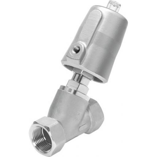 Ventil spneumatickým pohonem VZXF-L-M22C-M-A-G114-290-H3B1-50-10 Úhlové sedlo Festo DIN ISO 228 Vnitřní 1-1/4 in